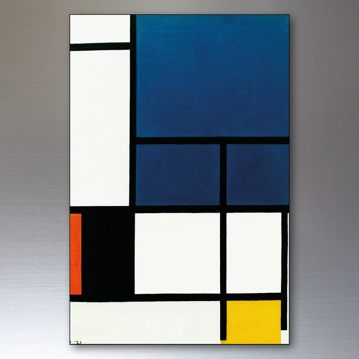 Mondrian Neo-Plasticism Abstract Art Fridge Magnets | Set of 8