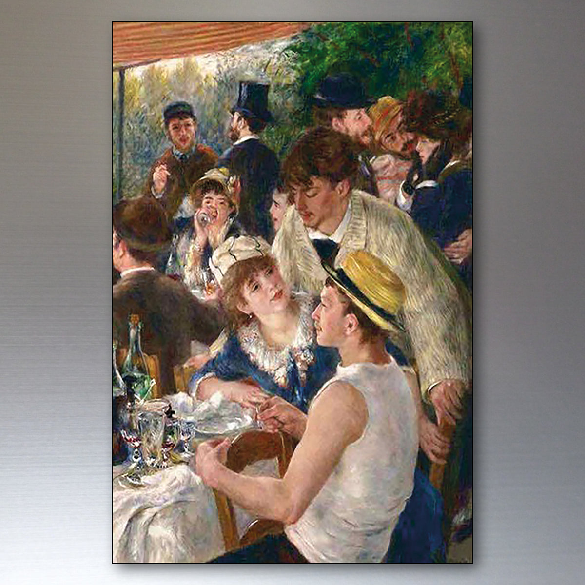 Renoir Impressionist Art Paintings | Set of 8 Fridge Magnets
