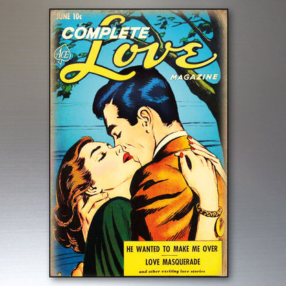 Pop Art Comic Book Strip Romance Vintage | Set of 8 | No.1