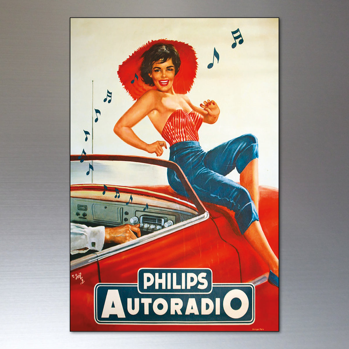 Vintage Advertising Artwork Fridge Magnets | Set of 8