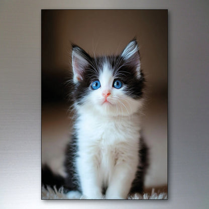 Cute Cat Fridge Magnets | Set of 8 | No.1