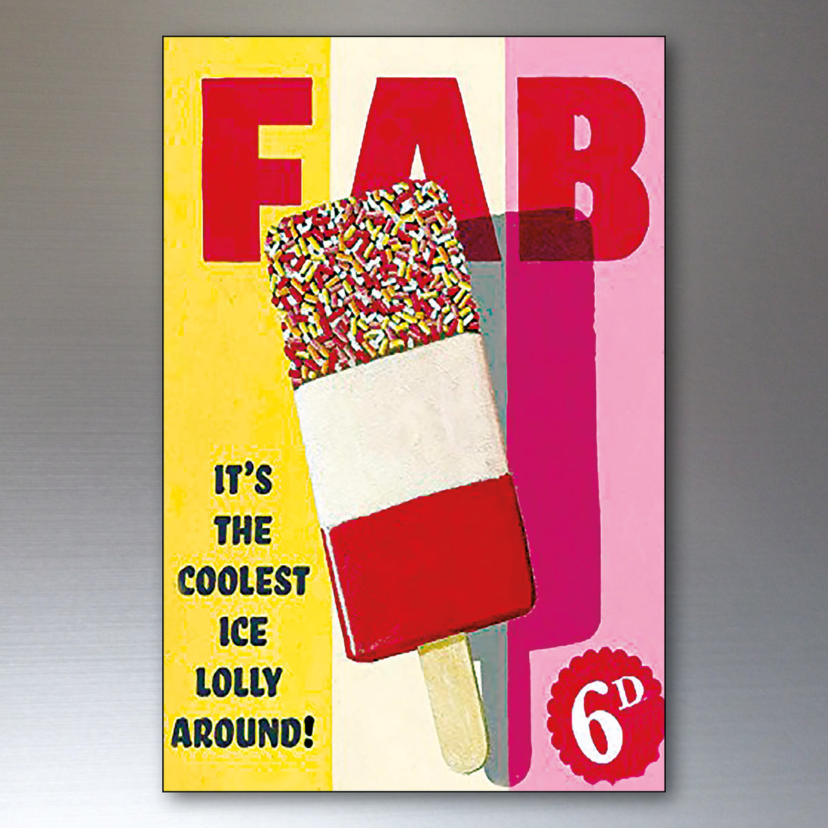 Vintage Ice Lolly & Popsicle Fridge Magnets | Set of 8 | No.1
