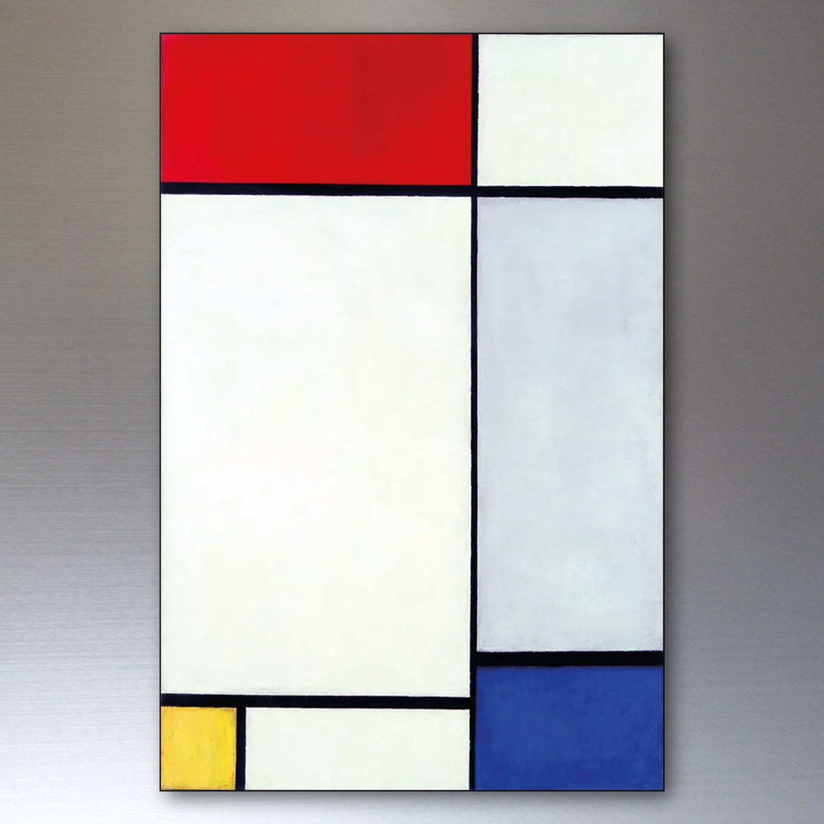 Mondrian Neo-Plasticism Abstract Art Fridge Magnets | Set of 8
