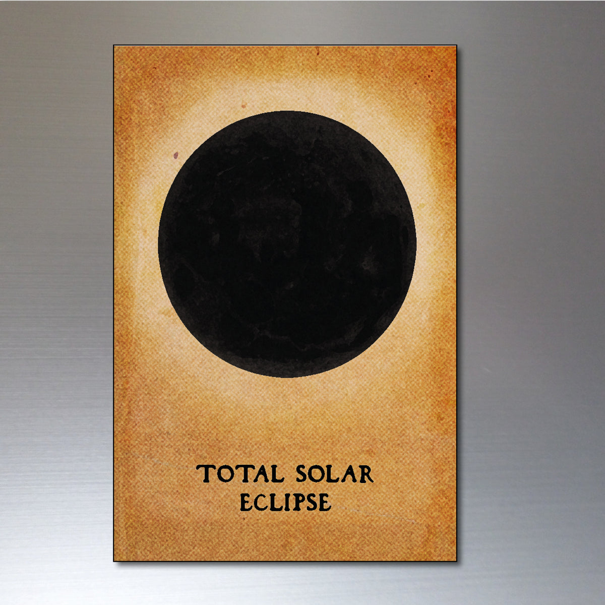 Vintage Moon Phases & Lunar Eclipse Illustrations | Fridge Magnets Set of 8