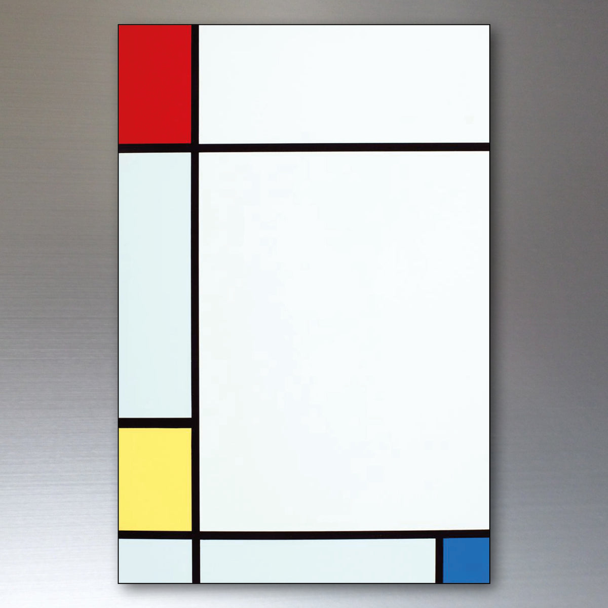 Mondrian Neo-Plasticism Abstract Art Fridge Magnets | Set of 8