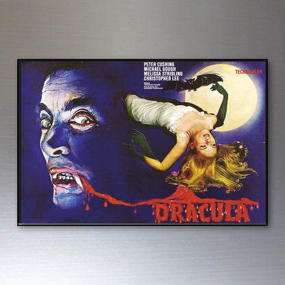 Vintage Hammer Horror Movie Poster Fridge Magnets Set of 8 | Classic Horror Gift | No.1