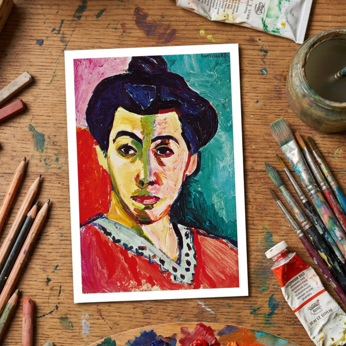 Pack of 8 Postcards | Henri Matisse Vintage Modernist Art Paintings | Stationary Gift