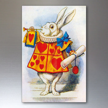 Alice in wonderland vintage illustrations from novel by c s lewis set of 8 fridge magnets