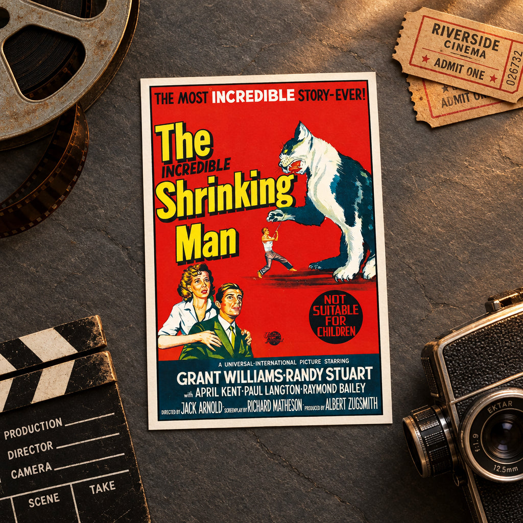 Vintage B Movie Film Poster Postcards | Pack of 8 | No.1
