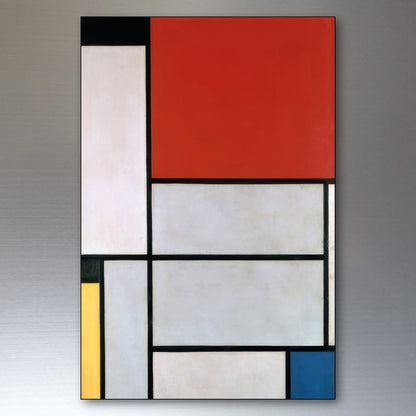 Mondrian Neo-Plasticism Abstract Art Fridge Magnets | Set of 8