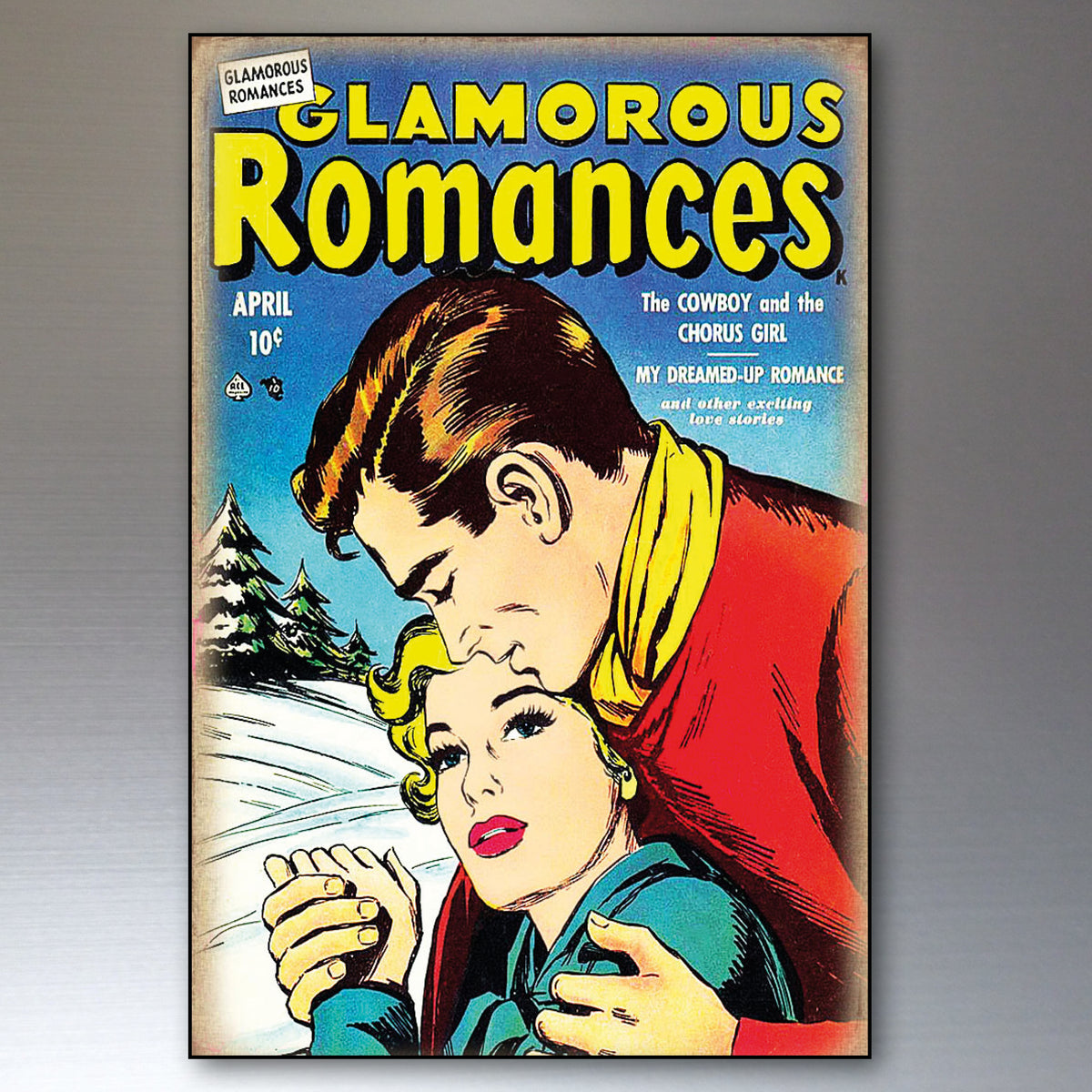 Pop Art Comic Book Strip Romance Vintage | Set of 8 | No.1