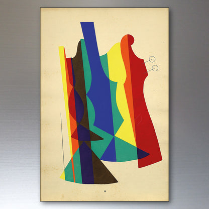 Man Ray Avant-Garde Art Fridge Magnets | Dada & Surrealist Prints | Set of 8