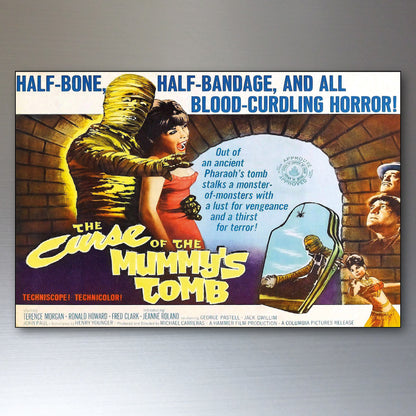 Vintage Hammer Horror Movie Poster Fridge Magnets Set of 8 | Classic Horror Gift | No.2