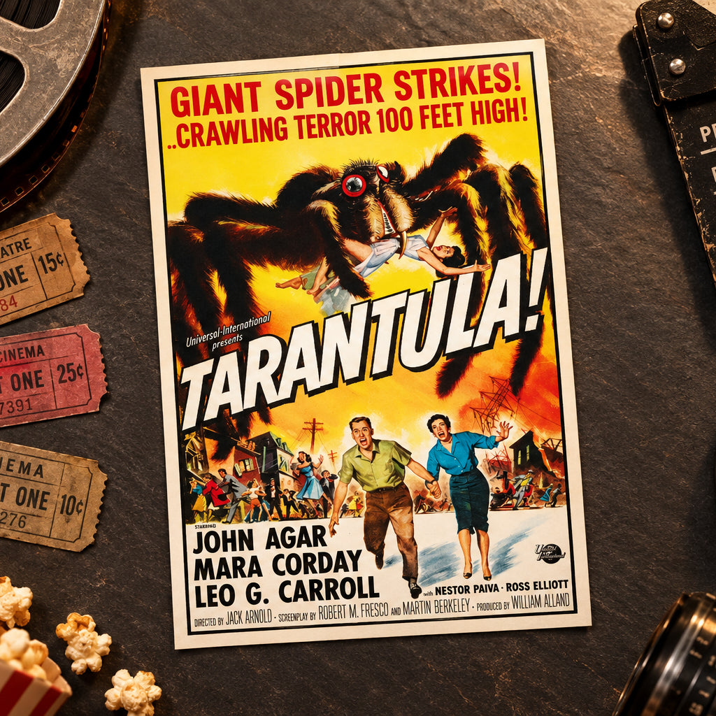 Vintage B Movie Film Poster Postcards | Pack of 8 | No.1