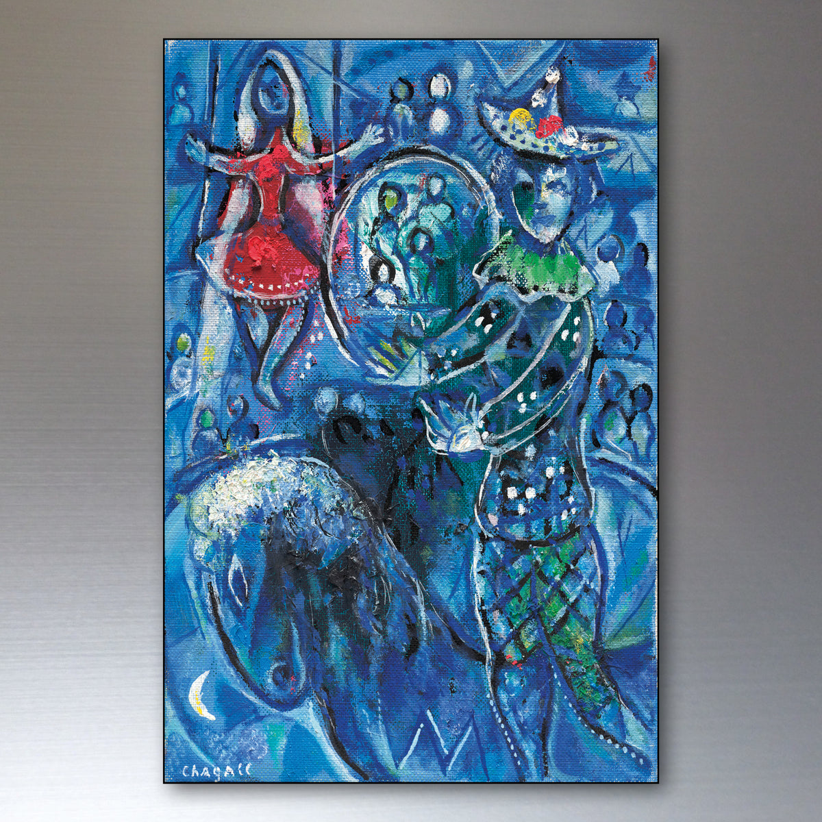 Marc Chagall Famous Paintings Fridge Magnets | Set of 8