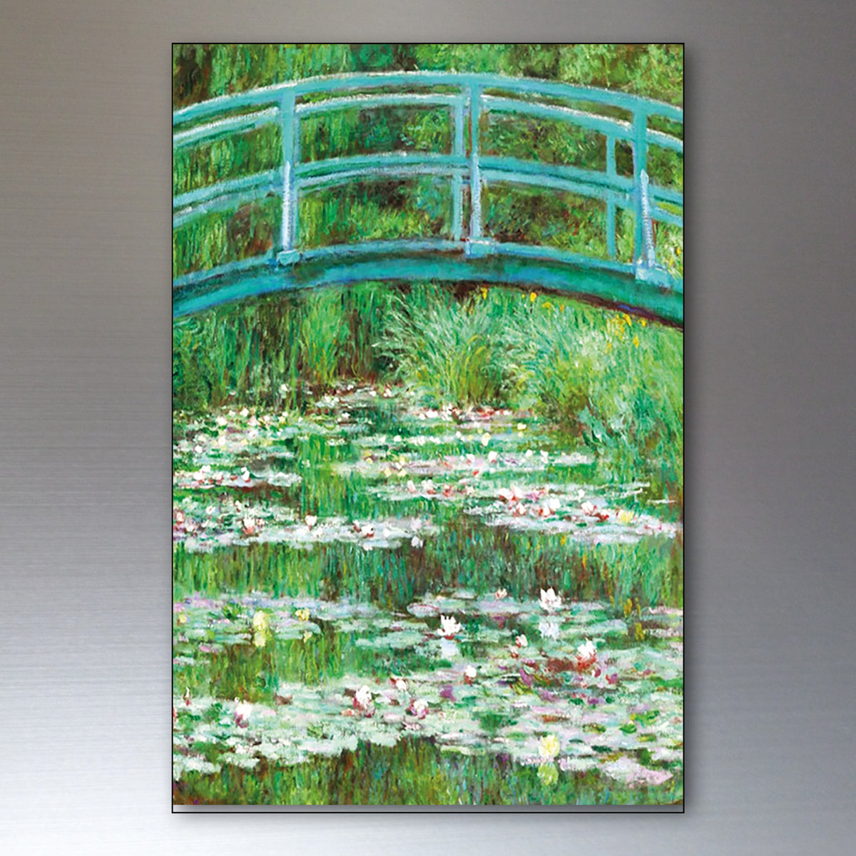 Vintage Claude Monet Impressionist Paintings | Set of 8 Fridge Magnets