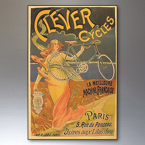 Vintage Art Nouveau Set of 8 Fridge Magnets | Alphonse Mucha | No.1