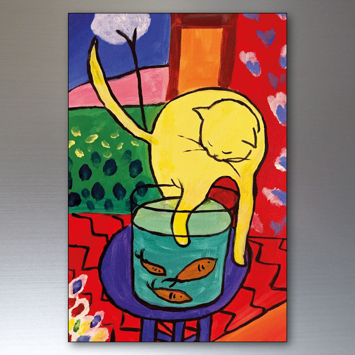 Henri Matisse Inspired Modernist Fridge Magnets | Set of 8