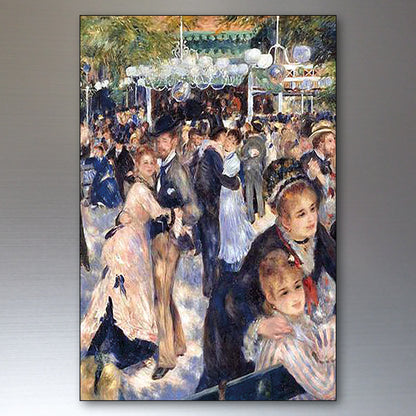 Renoir Impressionist Art Paintings | Set of 8 Fridge Magnets