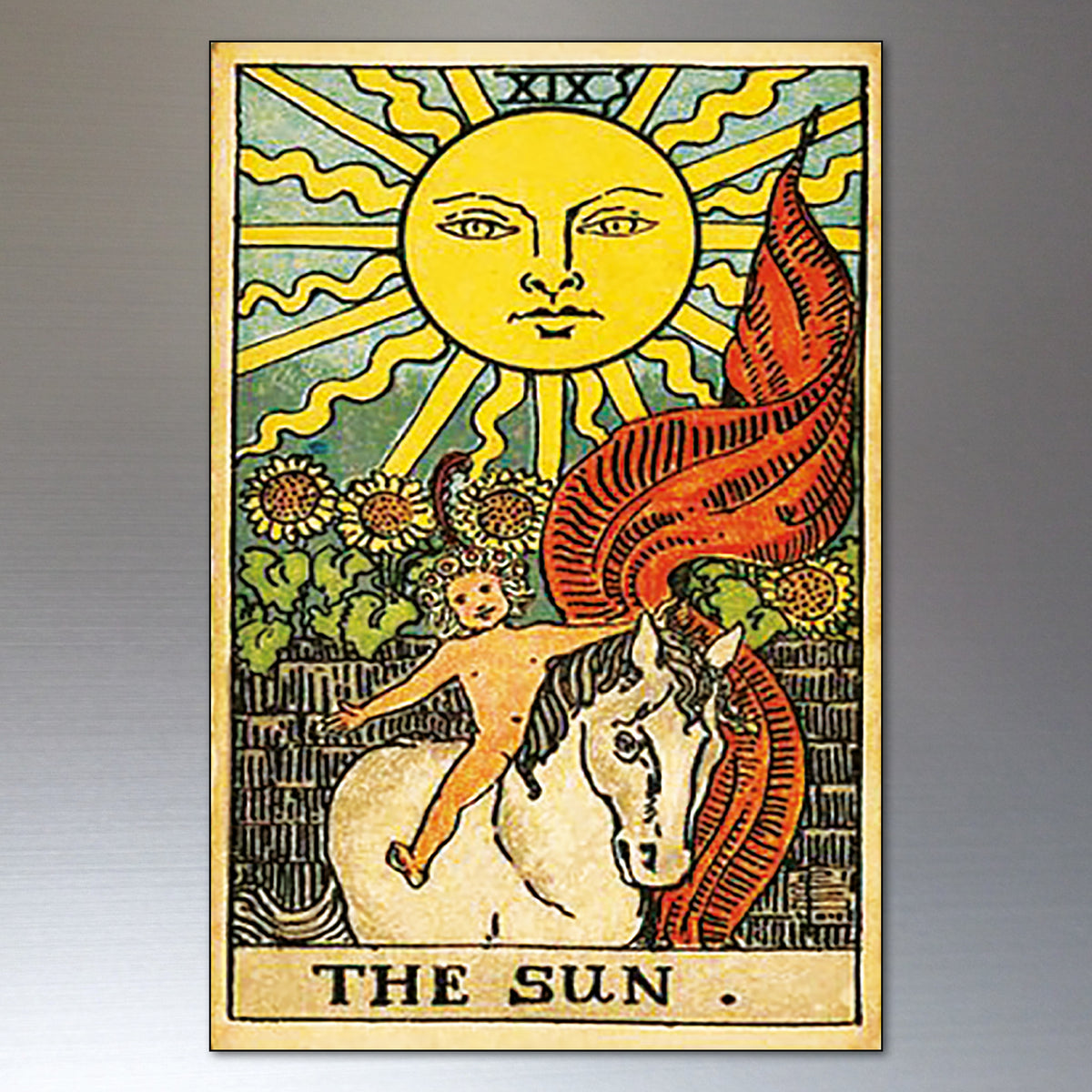 Vintage Tarot Card Fridge Magnets | Set of 8 | No.1