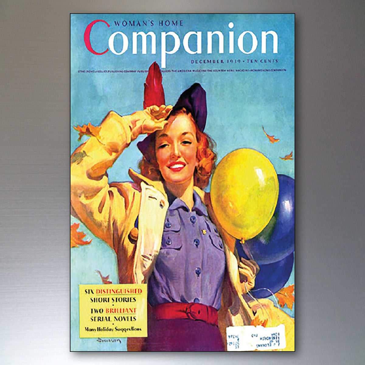Women's Home Companion Magazine Covers | Fridge Magnets | Set of 8