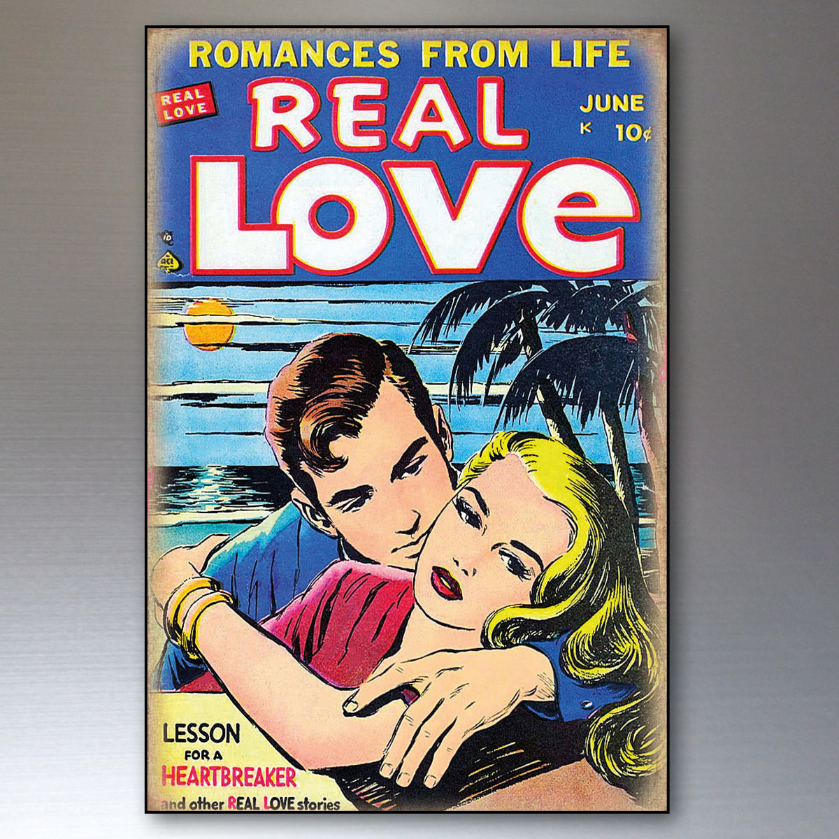 Pop Art Comic Book Strip Romance Vintage | Set of 8 | No.1