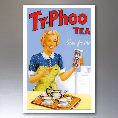 Vintage British Grocery Advertisement Fridge Magnets | Set of 8