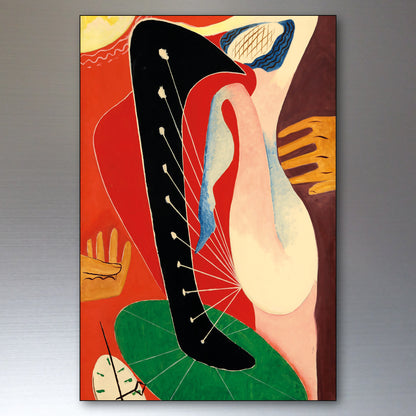Man Ray Avant-Garde Art Fridge Magnets | Dada & Surrealist Prints | Set of 8