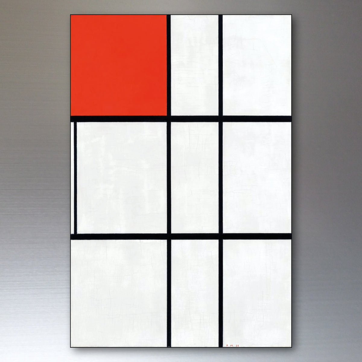 Mondrian Neo-Plasticism Abstract Art Fridge Magnets | Set of 8
