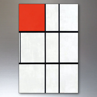Mondrian Neo-Plasticism Abstract Art Fridge Magnets | Set of 8