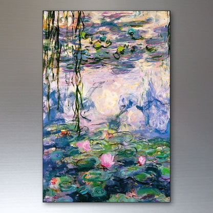 Vintage Claude Monet Impressionist Paintings | Set of 8 Fridge Magnets