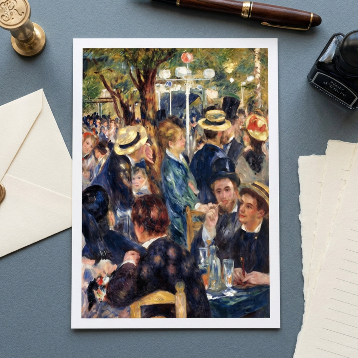 Renoir Impressionist Art Paintings | Pack of 8 Postcards