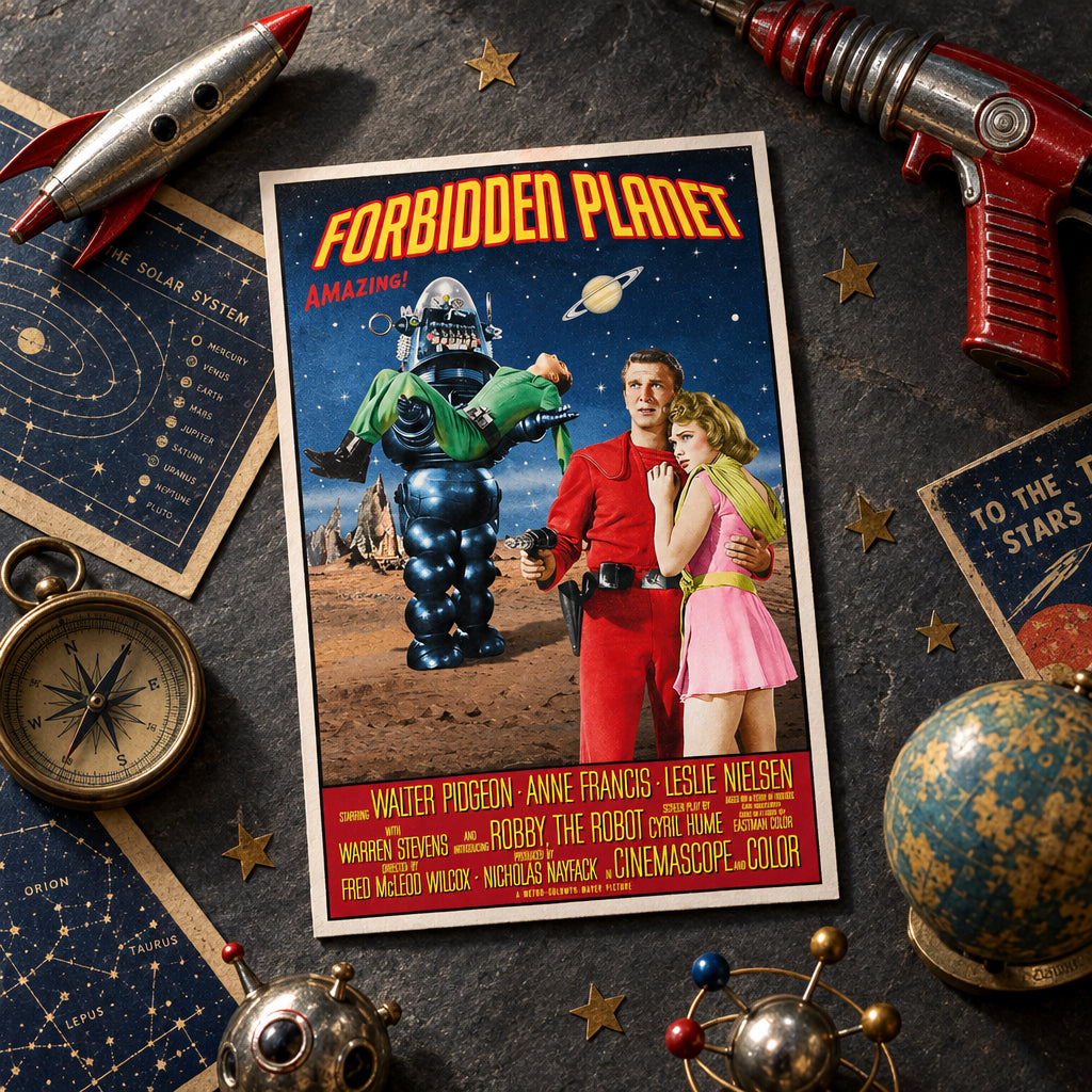 Vintage B Movie Cinema Poster Postcards | Pack of 8