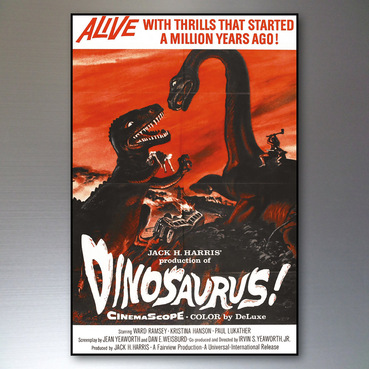 Vintage B-Movie Poster Fridge Magnets | Set of 8 | No.2