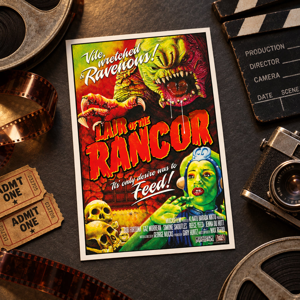 Vintage B-Movie Cinema Poster Postcards | Pack of 8 | No.2