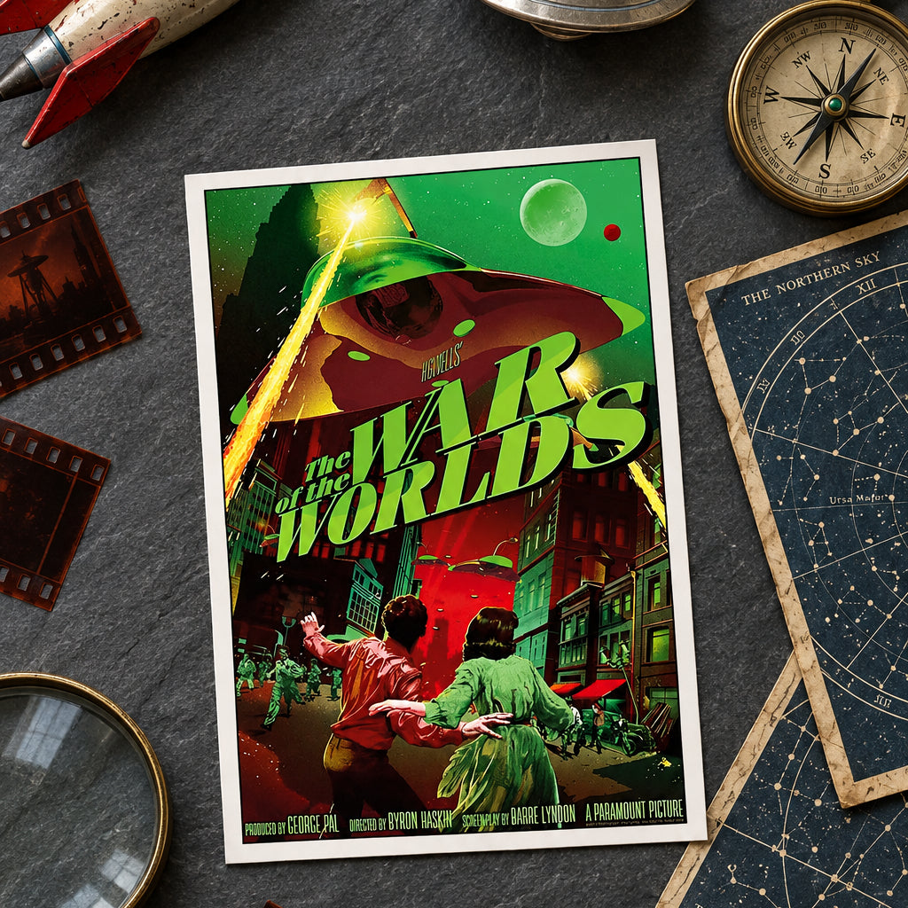 Vintage B Movie Cinema Poster Postcards | Pack of 8