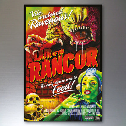 Classic B-Movie Film Poster Fridge Magnets Set of 8 | Vintage Sci-Fi Retro Gift | No.2