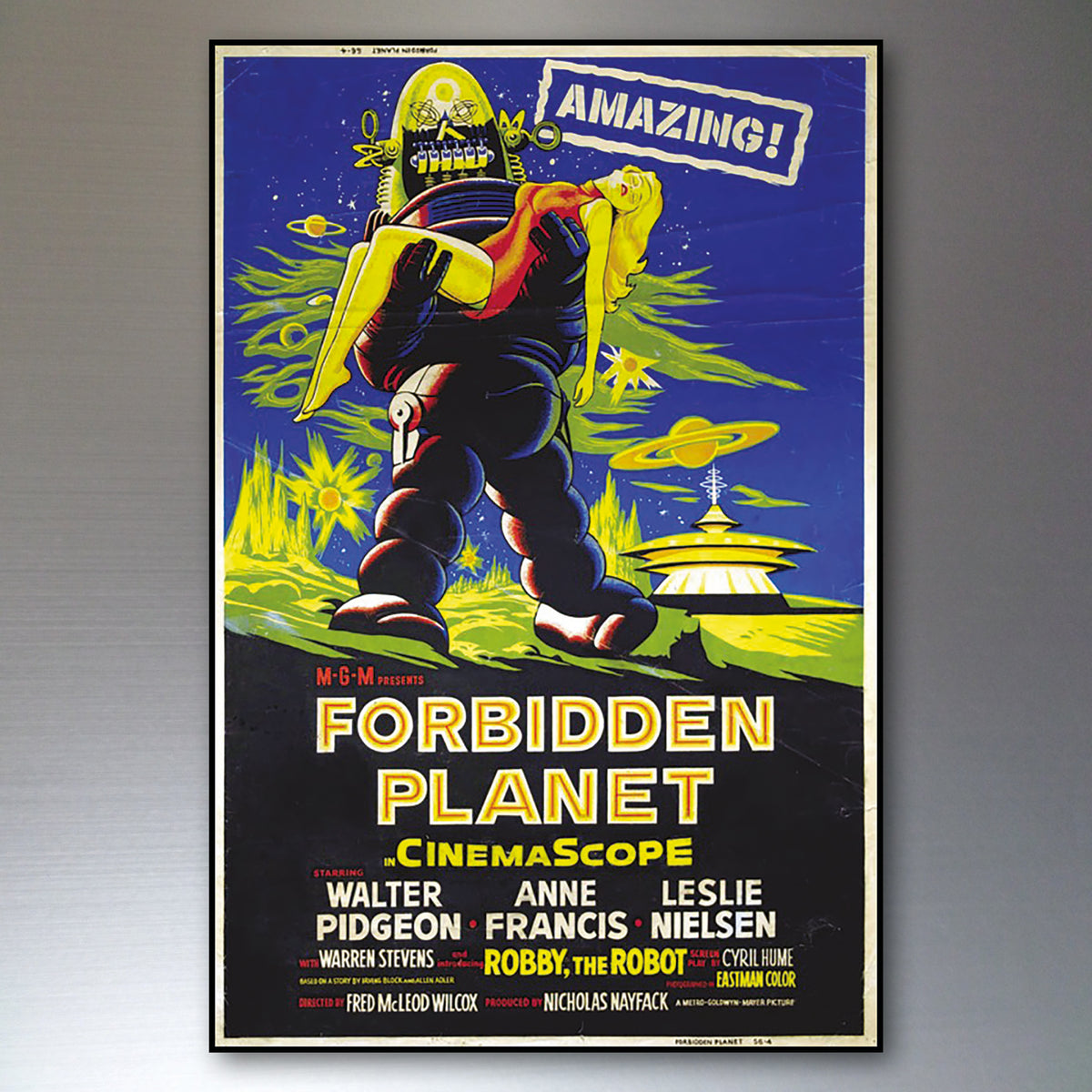Vintage B-Movie Poster Fridge Magnets | Set of 8 | No.2