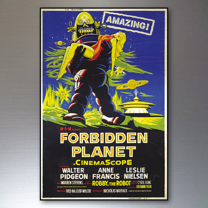 Classic B-Movie Film Poster Fridge Magnets Set of 8 | Vintage Sci-Fi Retro Gift | No.2