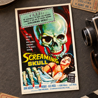 Vintage B-Movie Cinema Poster Postcards | Pack of 8 | No.2