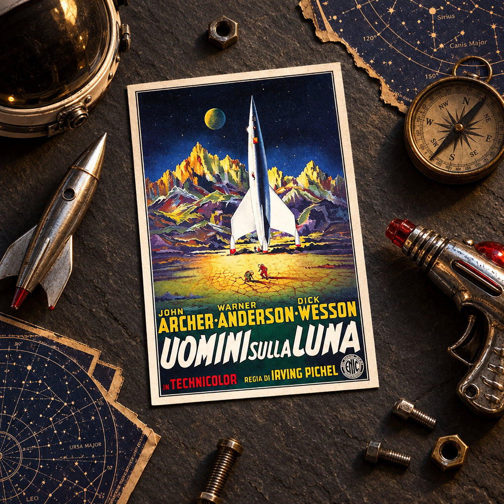 Vintage B Movie Cinema Poster Postcards | Pack of 8