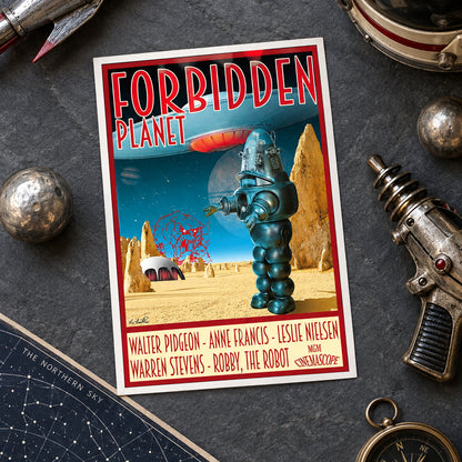 Vintage B Movie Cinema Poster Postcards | Pack of 8