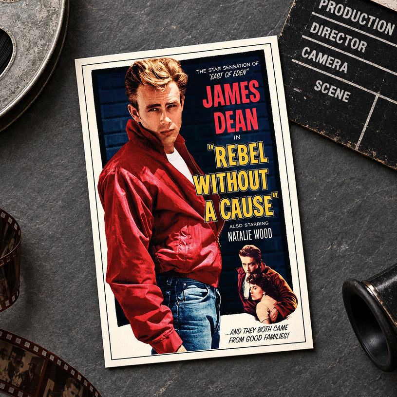 Vintage Cinema Promotional Poster Postcards | Pack of 8