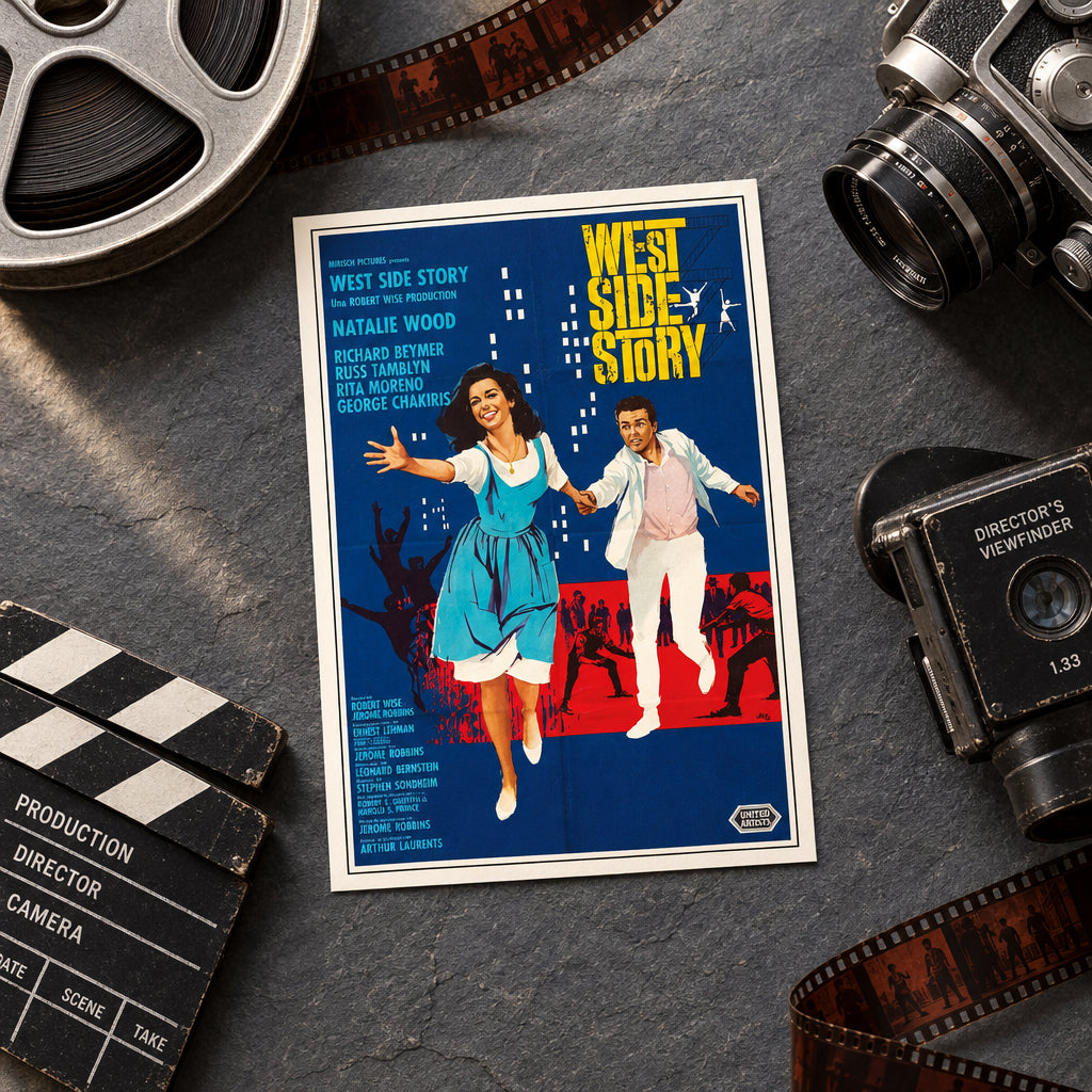 Vintage Cinema Promotional Poster Postcards | Pack of 8