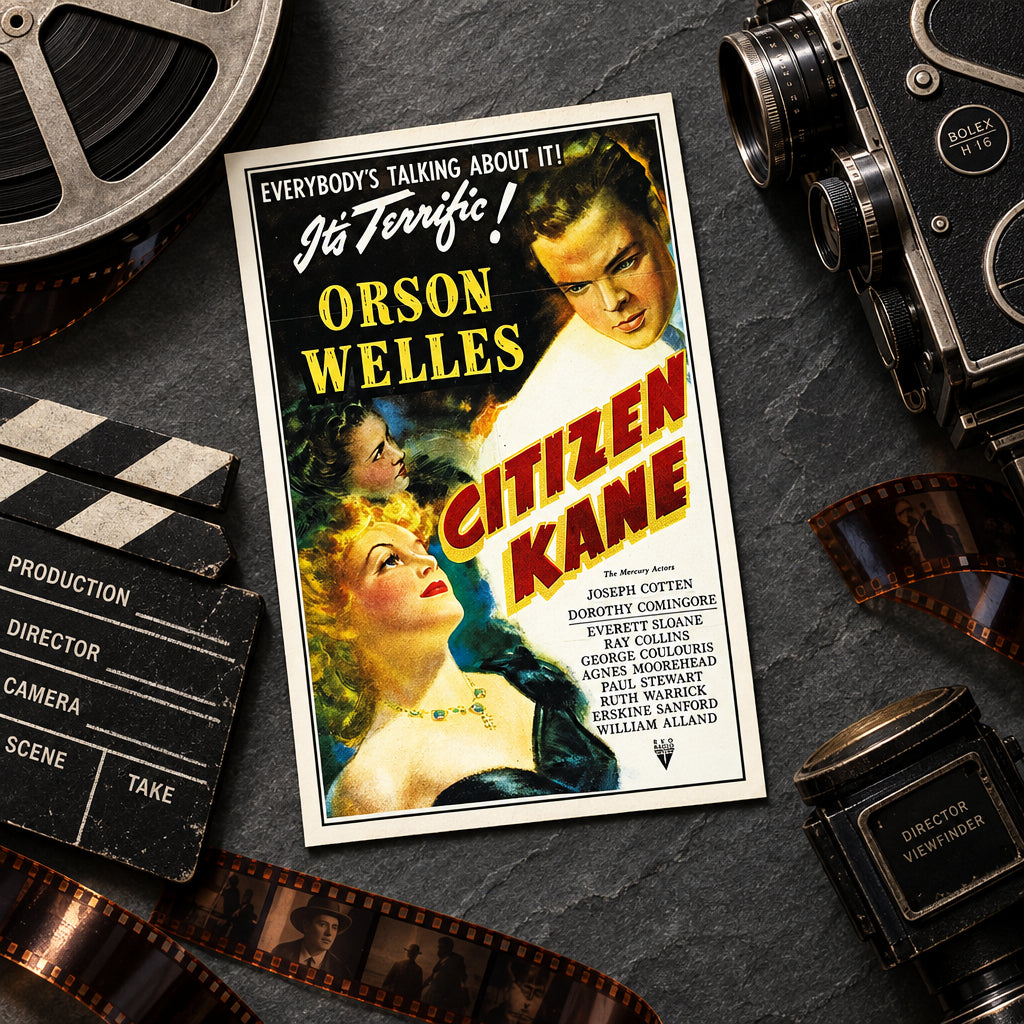 Vintage Cinema Promotional Poster Postcards | Pack of 8