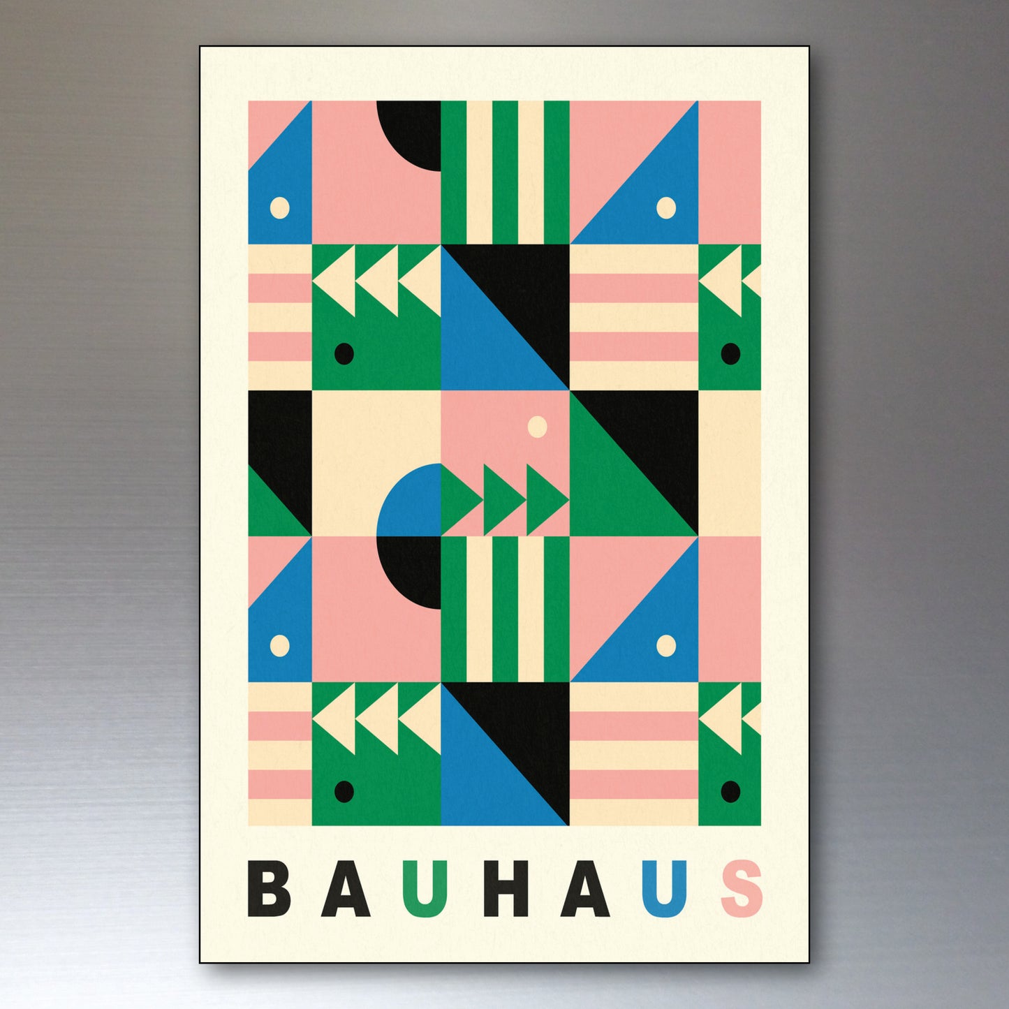Bauhaus Vintage Exhibition Images Fridge Magnets | Set of 8 | No.2
