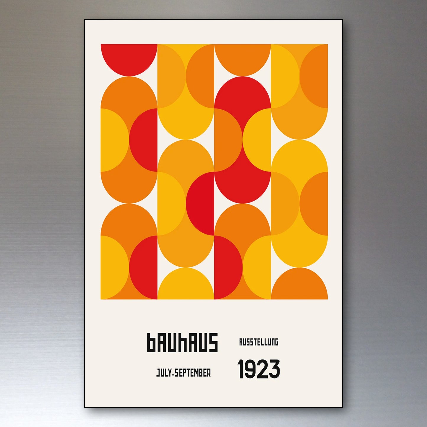 Bauhaus Vintage Exhibition Images Fridge Magnets | Set of 8 | No.2
