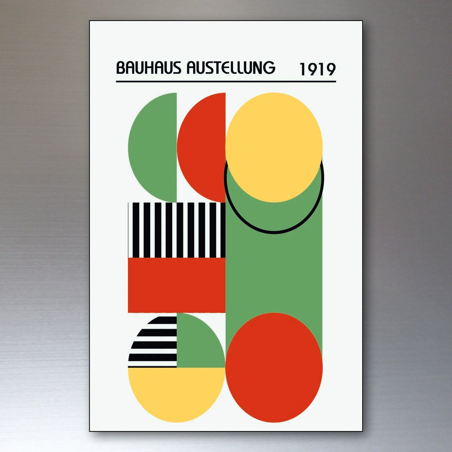 Bauhaus Vintage Exhibition Images Fridge Magnets | Set of 8 | No.2