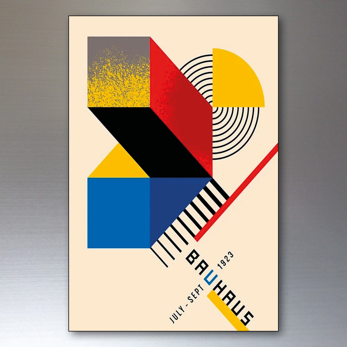 Bauhaus Vintage Exhibition Images Fridge Magnets | Set of 8 | No.2