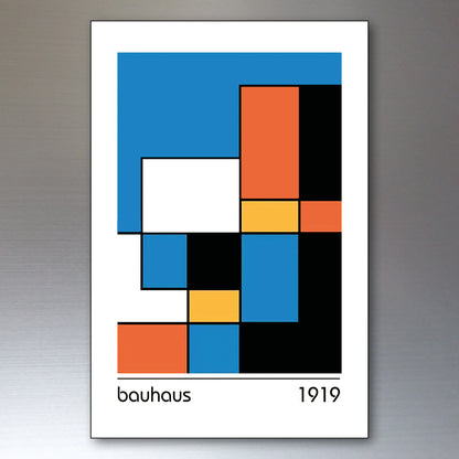 Bauhaus Vintage Exhibition Images Fridge Magnets | Set of 8 | No.2